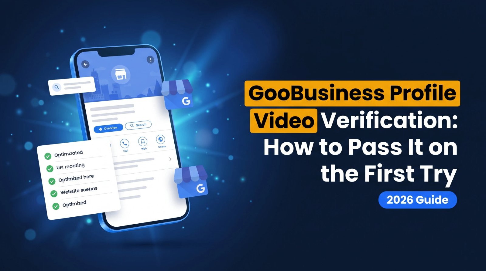 Google Business Profile Video Verification: How to Pass It on the First Try (2026 Guide)